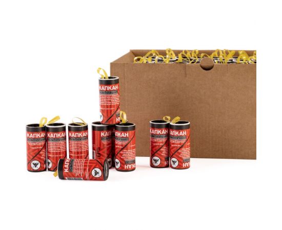 Липкая лента от мух КАПКАН 100 шт. hk21229 – изображение 2