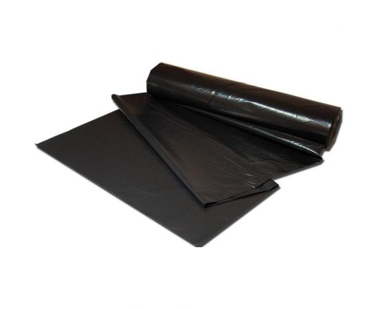 Мешки для мусора ПВД (240 л, 50 мкм, 10 шт, черные, 90x130 см) ООО Комус 1591892 – изображение 2