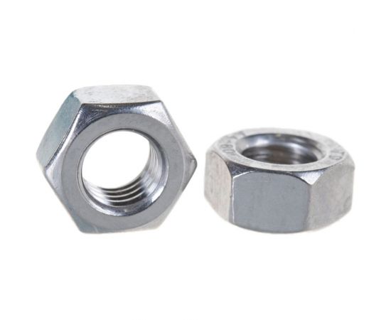 Гайка ЦКИ DIN934 M12 нерж. A4 100 шт 58896 – изображение 2