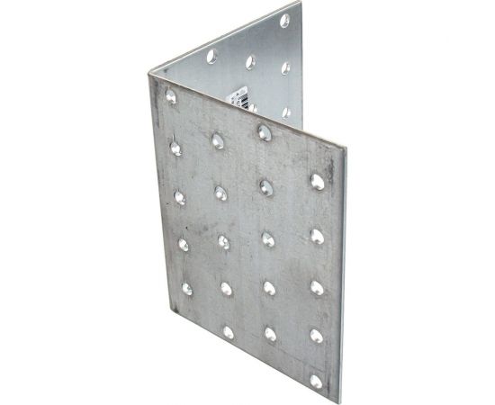 Крепежный равносторонний уголок ЗУБР УКР-2.0 100х80х80 х 2мм 310206-100-080 – изображение 2