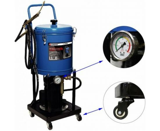 Электрический нагнетатель густой смазки Forsage F-HG-69230 250-400 бар 47685 – изображение 2