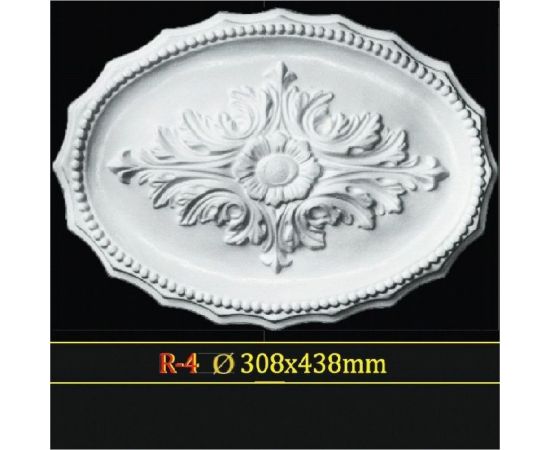 Розетка Glanzepol R-4 308х438 мм овал 4607131650690 – изображение 2