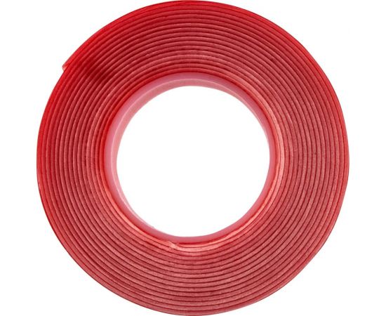 Двусторонняя клейкая лента из вспененного акрила MATRIX прозрачная, 15 мм х 3 м 89078 – изображение 2