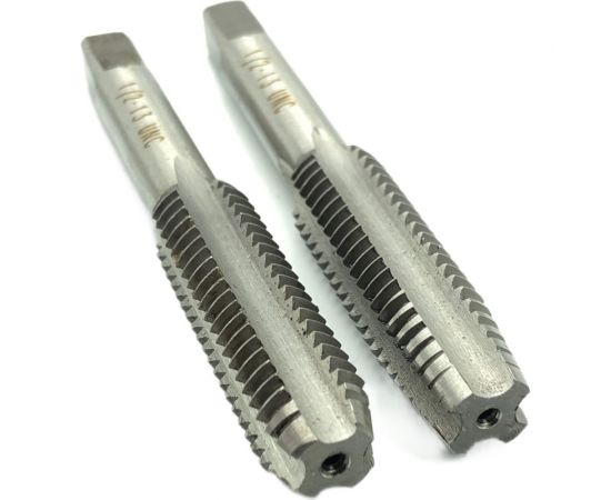 Метчик TORNERI дюймовый, UNC 1/2, 13 нитей, комплект из 2-х штук, 9ХС 043896 – изображение 2