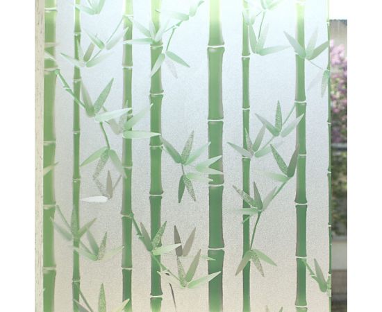 Статическая плёнка без клеевого слоя ROOM DECOR 103016-45 45x1,5 м бамбук 103016-45х1,5м – изображение 2