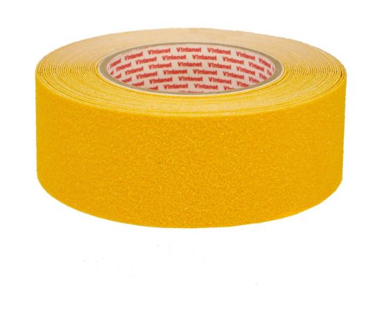 Противоскользящая лента Vintanet AS60, средней зернистости, жёлтая, 50 мм, 10 м AS605010Y – изображение 3