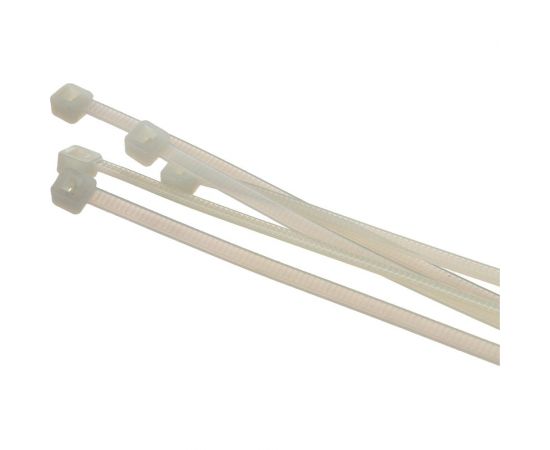 Универсальный пластиковый хомут ЭВРИКА белый 4.0x300мм 50шт ER-04301 – изображение 3