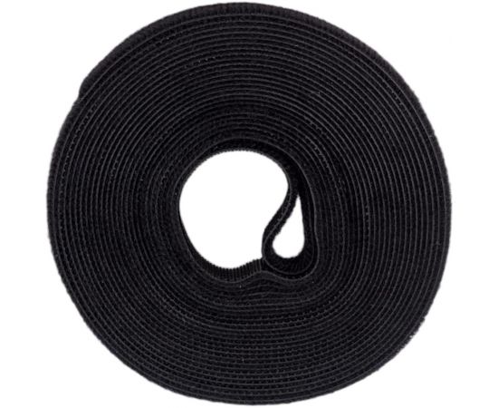 Лента (липучка) в рулоне Cabeus ширина 9 мм, длина 5 м, черная ROL-5x9-BK – изображение 3