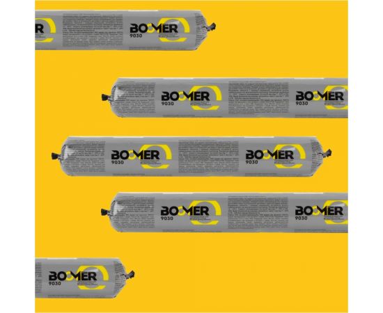 Полиуретановый клей-герметик для вклейки стекол BOOMER, 600 мл 9030 – изображение 4