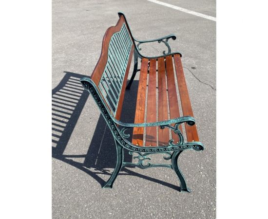 Садовая чугунная скамейка SevenBerg ритмика 1.3 м 4687202882571 – изображение 5