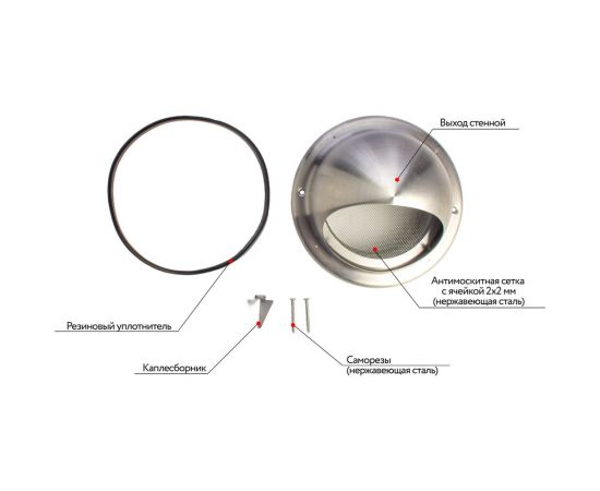 Приточный клапан ARIUS КИВ СУПЕР-125 600 мм с теплошумоизоляцией и наружным металлическим стеновым выходом 135225 – изображение 5