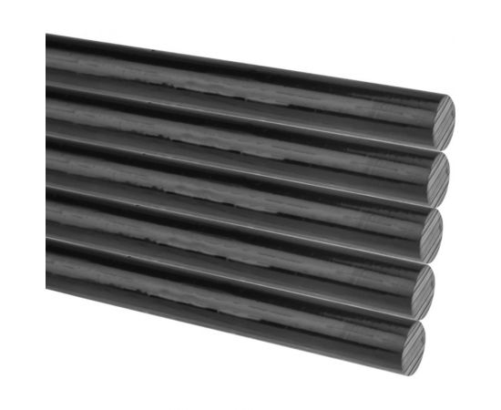 Клеевые стержни (1 кг; 7.4 мм; 200 мм) черные REXANT 09-1104-1 