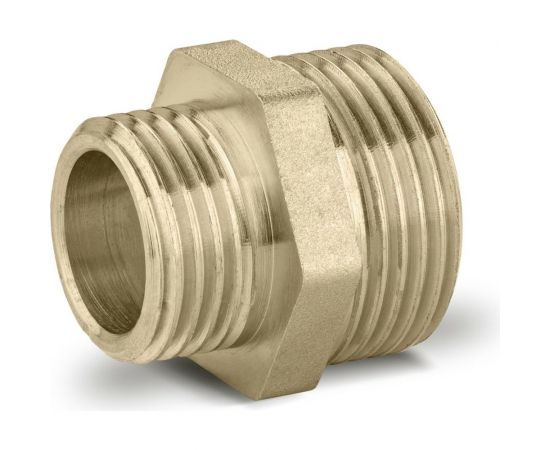 Переходной ниппель LD PRIDE 1/2 - 3/8 нар/нар латунь 549997 