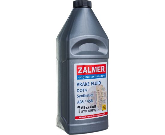 Тормозная жидкость ZALMER ДОТ4 BRAKE FLUID DOT4 modified 4000 +260C FZ400910 