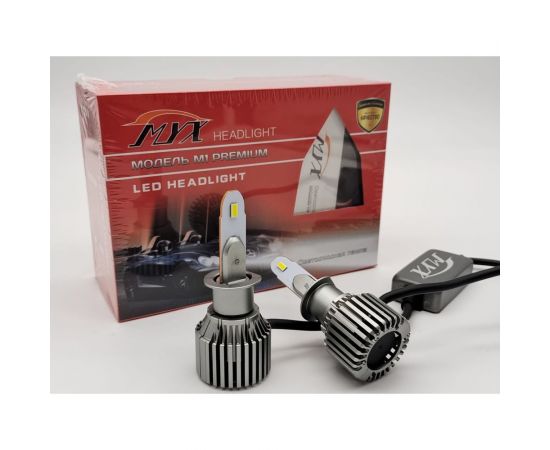 Светодиодные автолампы MYX Light M1 Premium H1, 6000 K, 2 шт. в упаковке 1M101 