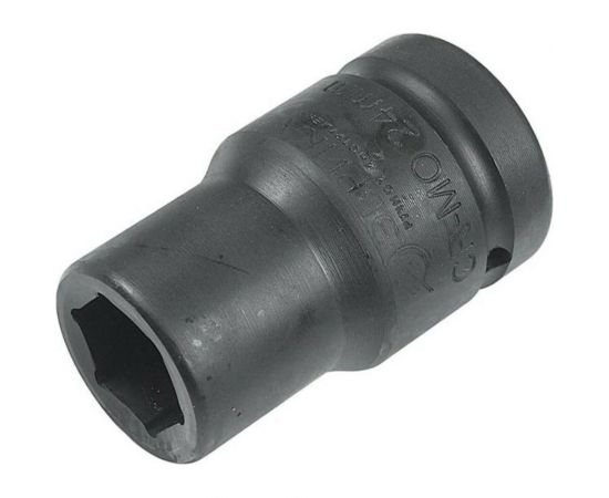 Головка торцевая шестигранная ударная (24 мм; 1""; L-78 мм) ЭВРИКА ER-95241 