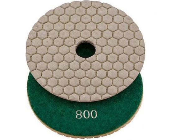 Круг шлифовальный алмазный гибкий АГШК для сухой полировки 100 мм, P800 S.E.B. 103AT-BW800 