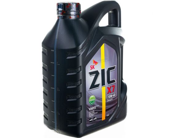 Масло (синтетическое; X7; 10w40; Diesel; 4 л) для коммерческой техники ZIC 162607 