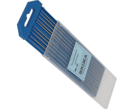Электроды вольфрамовые WL-20 (10 шт; 175х4 мм) BRIMA 9444 