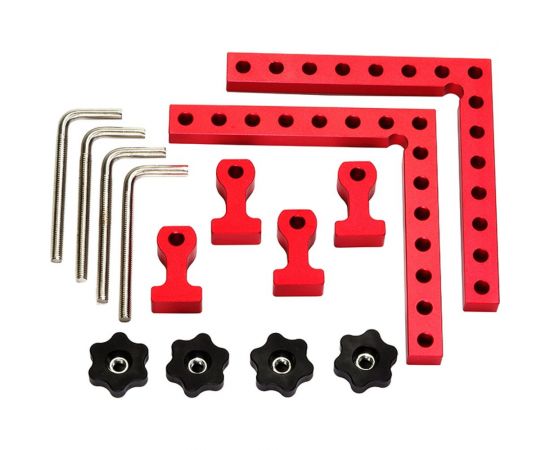 Набор угольников WOODWORK для фиксации заготовок под углом 90 CLM-005 – изображение 2