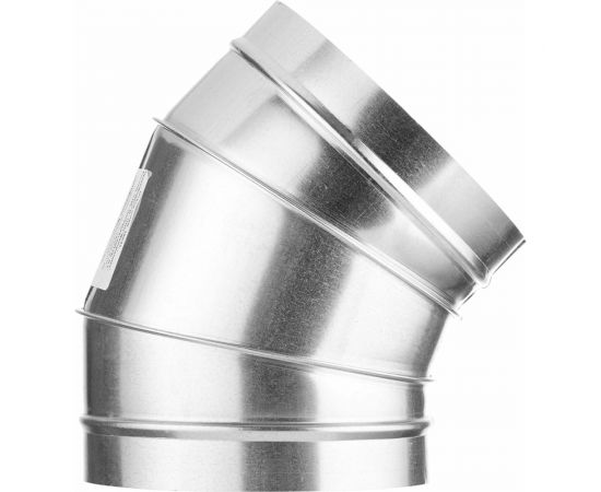 Отвод оцинкованный 45 градусов для воздуховодов 160 мм ORE 2248240003551 – изображение 2