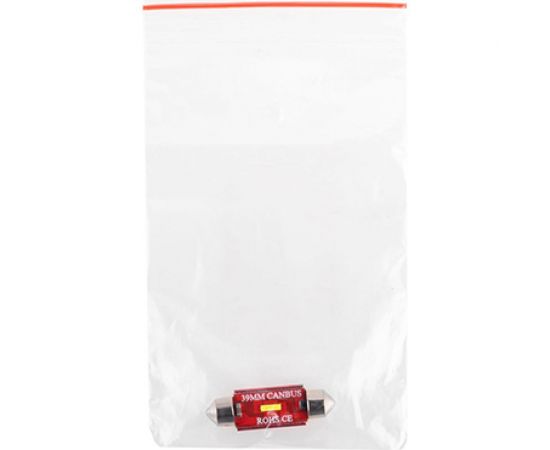 Автолампа SKYWAY диод, T11 (C5W), 12-24 В, 1 SMD диод, 1-конт., 39 мм S08202070 – изображение 2