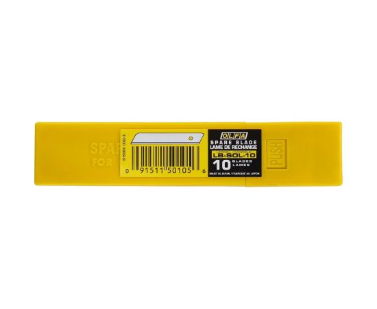 Лезвие несегментированное 10 шт, 18 мм OLFA OL-LB-SOL-10 – изображение 4