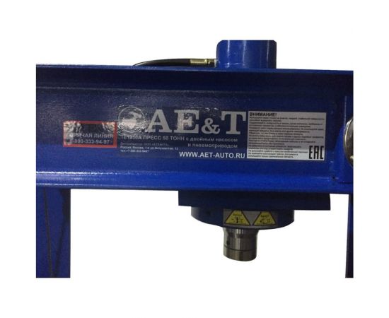 Пресс с ручным и пневмоприводом AE&T T61250A (50т) – изображение 4