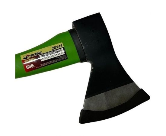 Топор с фибергласовой ручкой SKRAB зелено-черный 20141 – изображение 5