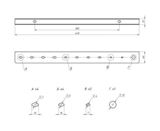 Держатель-органайзер для отверток REXANT настенный, черный 38-0649 – изображение 6