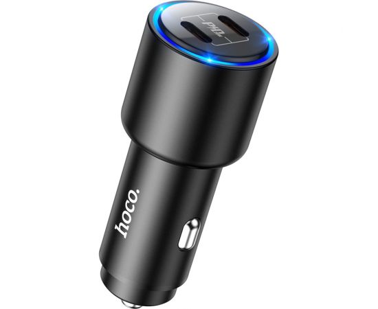 Автомобильное зарядное устройство Hoco NZ3, 2xType-C, QC3.0, черный 6931474748263 