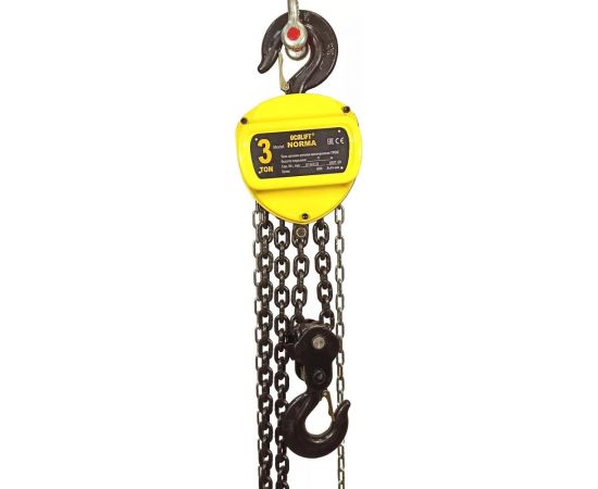 Ручная цепная таль OCALIFT NORMA ТРШ 3 т, 9 м nm30009 