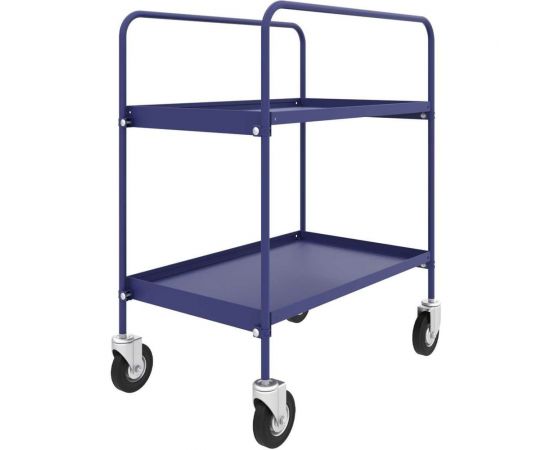 Сервисная двухъярусная тележка RUSKLAD СТБ 3, колеса d125 мм болтовые СТБ 3 125 болт 