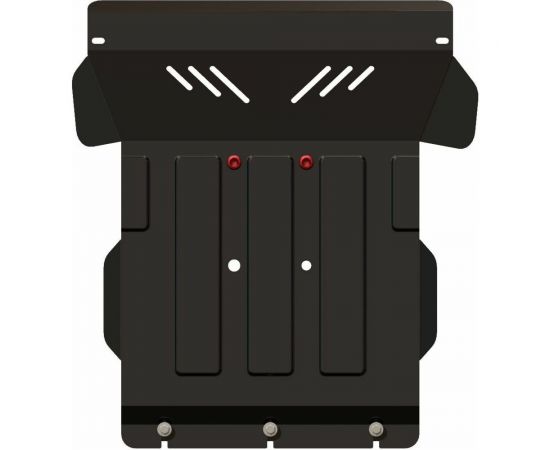 Защита картера SHERIFF для SSANG YONG Kyron 2005-2015 2.3/ 2.0 TD, универсальная штамповка, сталь 2.5 мм, с крепежом 0907 V2 