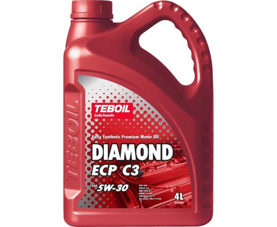 Моторное масло TEBOIL Diamond ECP c3, 5w-30, 4 л 3453876 