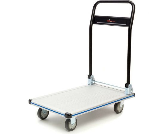Платформенная тележка СТЕЛЛА-ТЕХНИК со складной ручкой, 200 кг FW-200M 