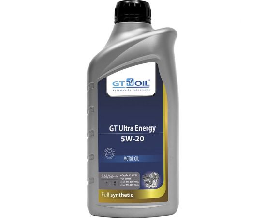 Масло Ultra Energy, SAE 5W-20, API SN/GF-5, 1 л GT OIL 8809059407271 
