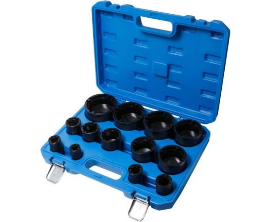 Набор специальных головок для шлицевых гаек Forsage 13 пр. в кейсе F-909T3B 