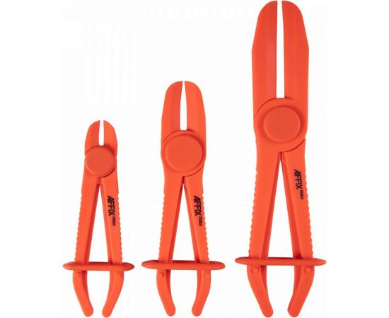 Зажимы для шлангов пластиковые 15-60 мм, 3 предмета AFFIX AF10960104 