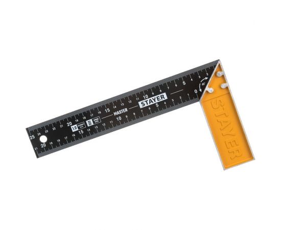 Столярный угольник STAYER 250 мм со стальным полотном 3430-25_z02 