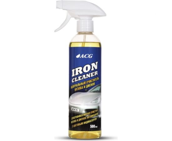 Очиститель кузова и дисков ACG IRON CLEANER с индикатором, нейтральный, 500 мл 1013785 