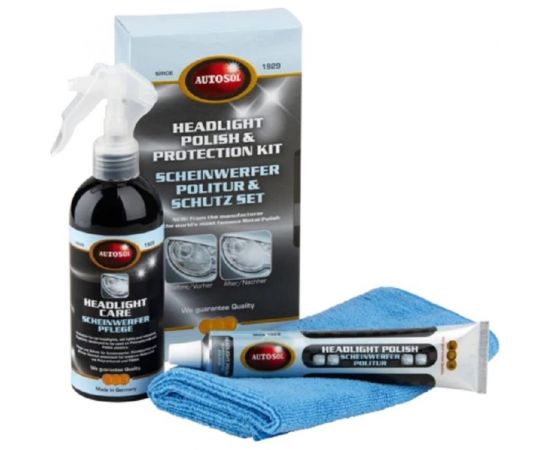 Набор для полировки поверхности фар Autosol 01000008 