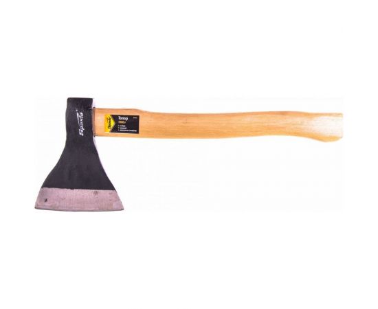 Топор SPARTA 1000 г, в сборе, кованый, деревянное топорище 21615 