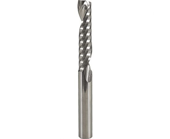 Фреза спиральная однозаходная верхний рез для ЧПУ (4x22x45 мм; S=4 мм; Z1) Greencut GX4089 – изображение 2