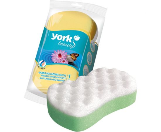 Массажная губка для тела YORK бабочка 011030 – изображение 2