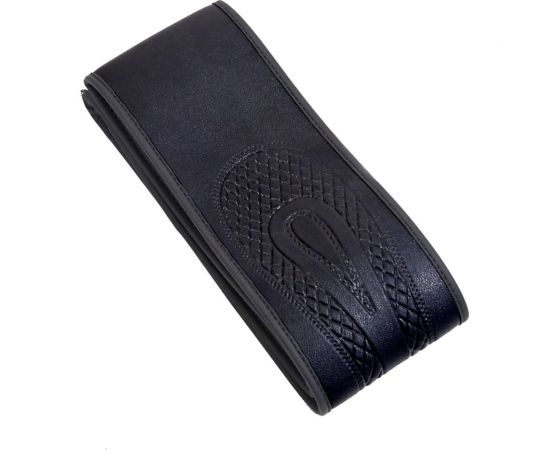 Оплетка на руль SENATOR Nevada тиснение, без обода, M /черный/ OPLS2201 – изображение 2