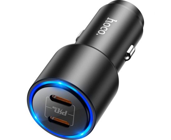 Автомобильное зарядное устройство Hoco NZ3, 2xType-C, QC3.0, черный 6931474748263 – изображение 2