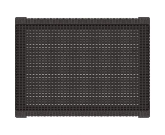 Садовый стол WORKY ротанг, 76.5x57x42 см, мокко ARD257735 – изображение 3