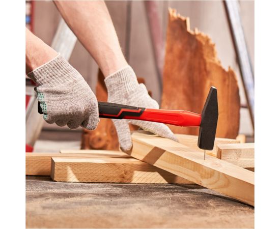 Слесарный молоток REXANT с фибергласовой рукояткой, 500 г 12-8115 – изображение 3