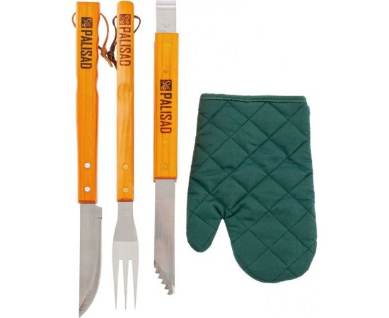 Набор приборов для барбекю PALISAD 4 предмета в сумке Camping 69578 – изображение 4